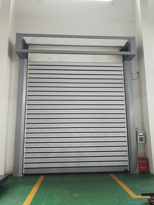 新款鋁合金快速卷簾門電動升降門地感車庫門-感應門自動門平開門平移